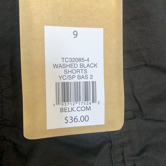 TRUE CRAFT Mid Rise Junior's Cargo Shorts - Picture 3 of 6